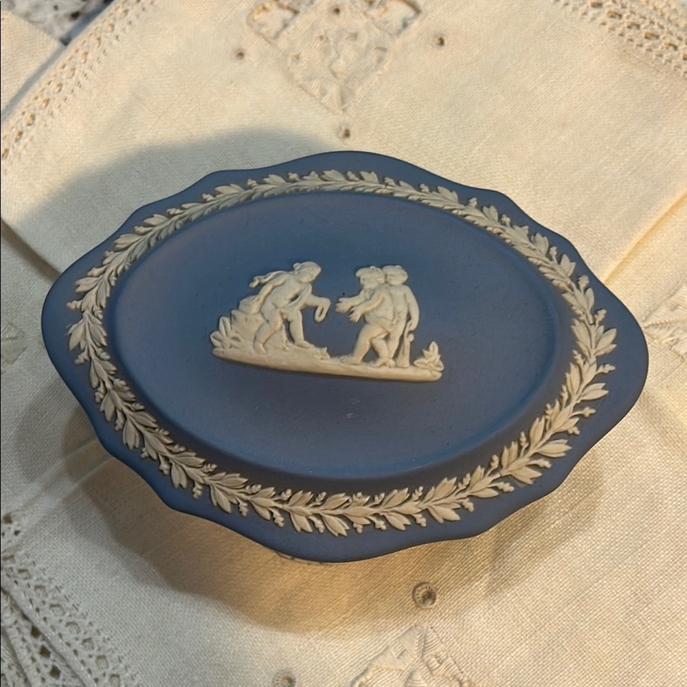 Wedgwood Blue and Cream Decorative Box